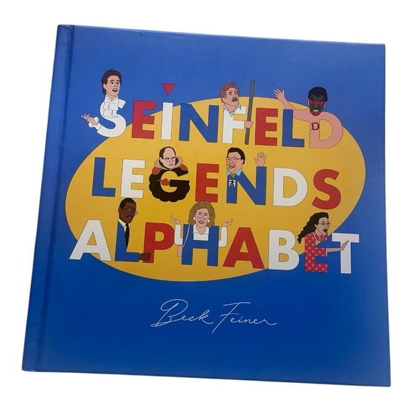 Other - Seinfeld Legends Alphabet Book by - Blue and Yellow